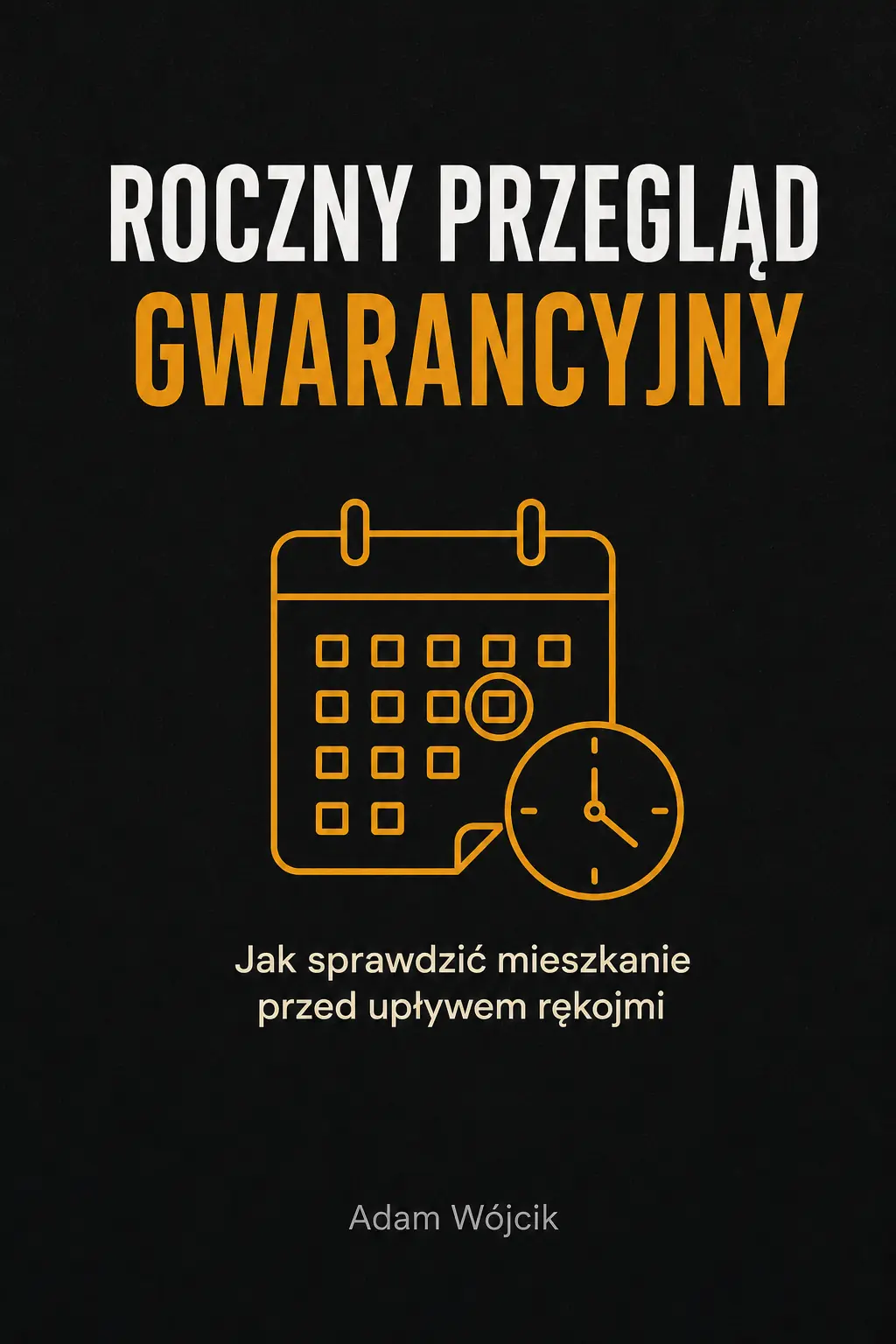 Roczny Przegląd Gwarancyjny — okładka