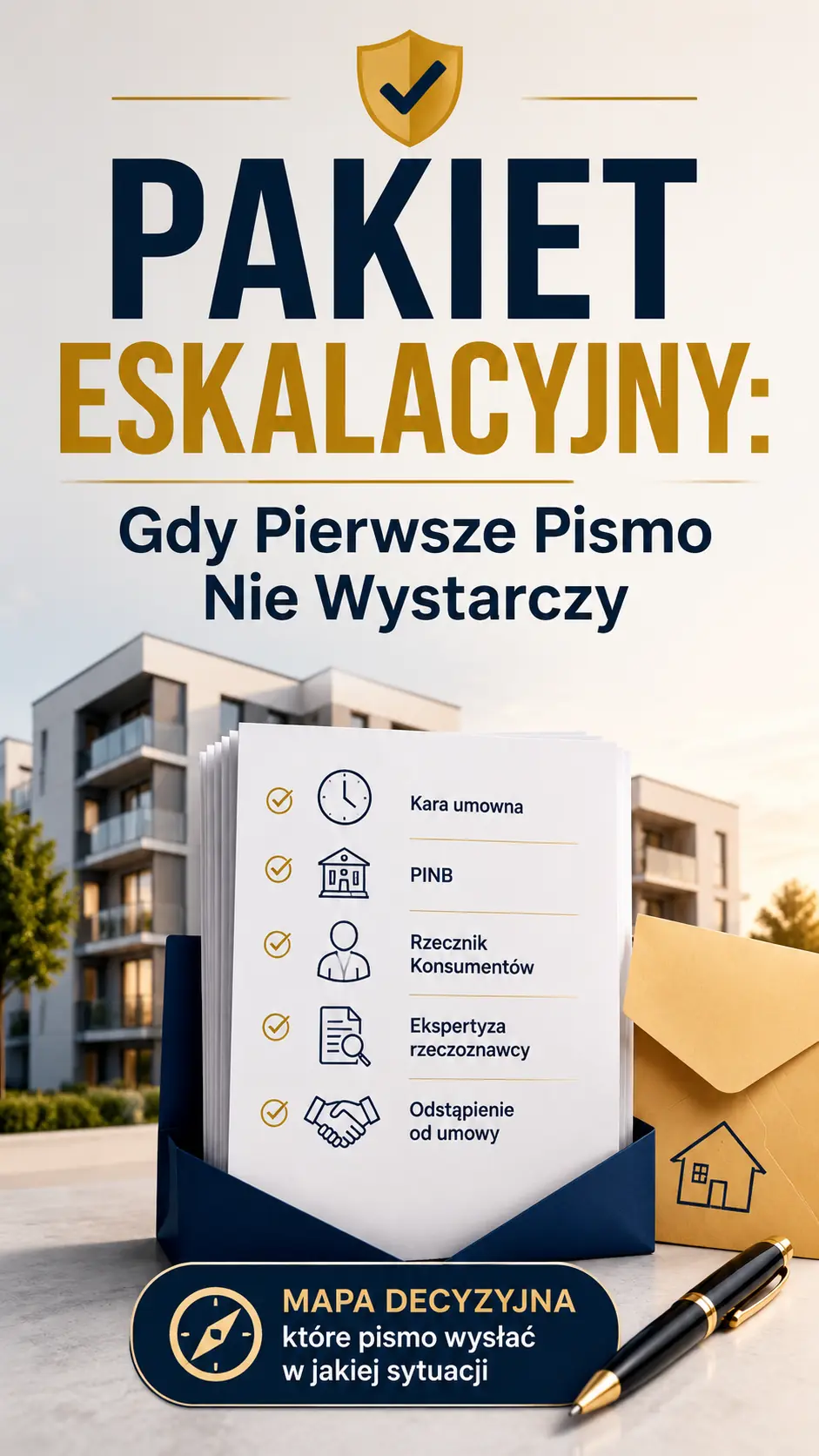 Pakiet Eskalacyjny — Gdy Pierwsze Pismo Nie Wystarczy — okładka